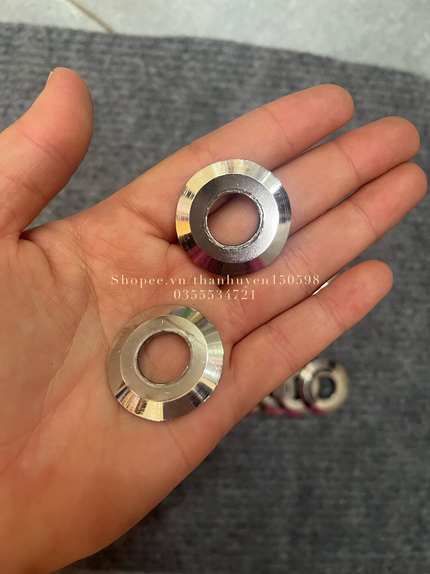 Combo 10con lông đền 2tầng inox 6li 8li 10li 12li