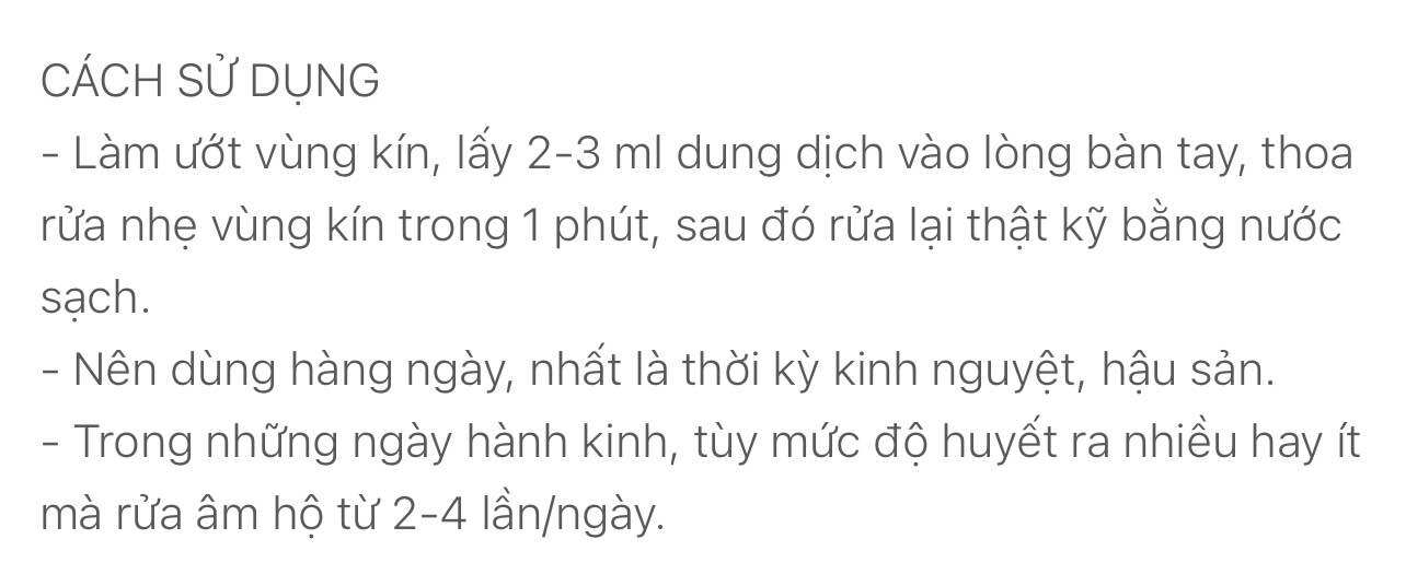 Dung Dịch Vệ Sinh Phụ Nữ Dạ Hương Pharma Chai 120ml