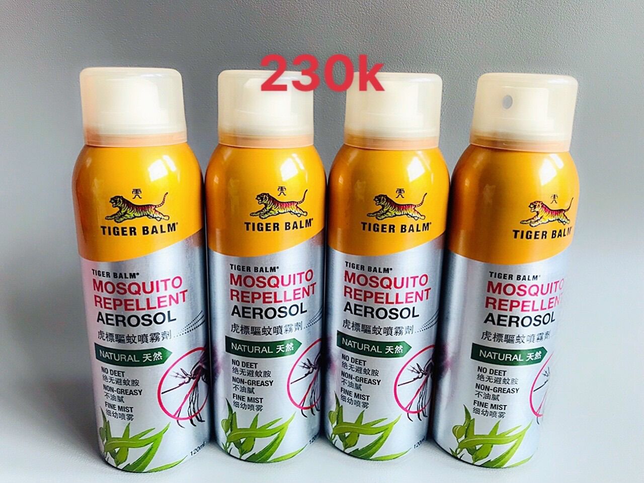 Bình xịt chống muỗi Tiger Balm Mosquito (120ml)