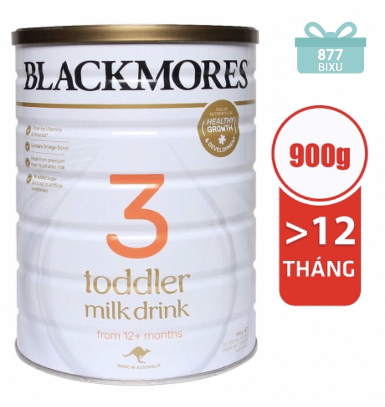 Sữa blackmore số 3 todder - úc 900g