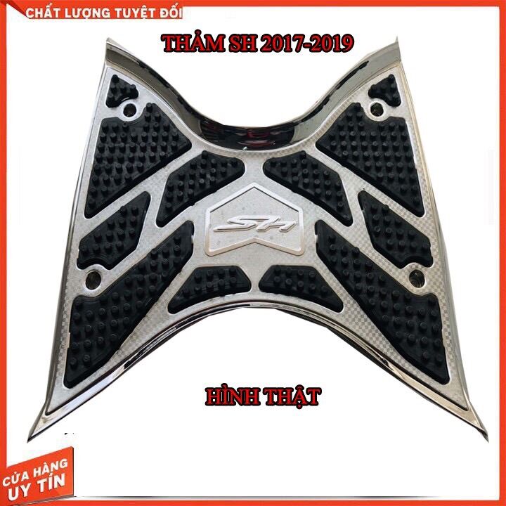 Thảm để chân Sh 2017-2019 xi crom bạc cực đẹp