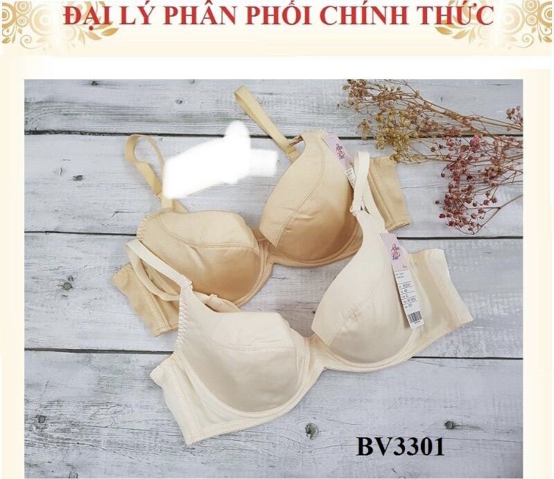Áo lót nữ bon bon bscb3301 áo ngực mút mỏng cơ bản.sai 74b,80 ab,85b