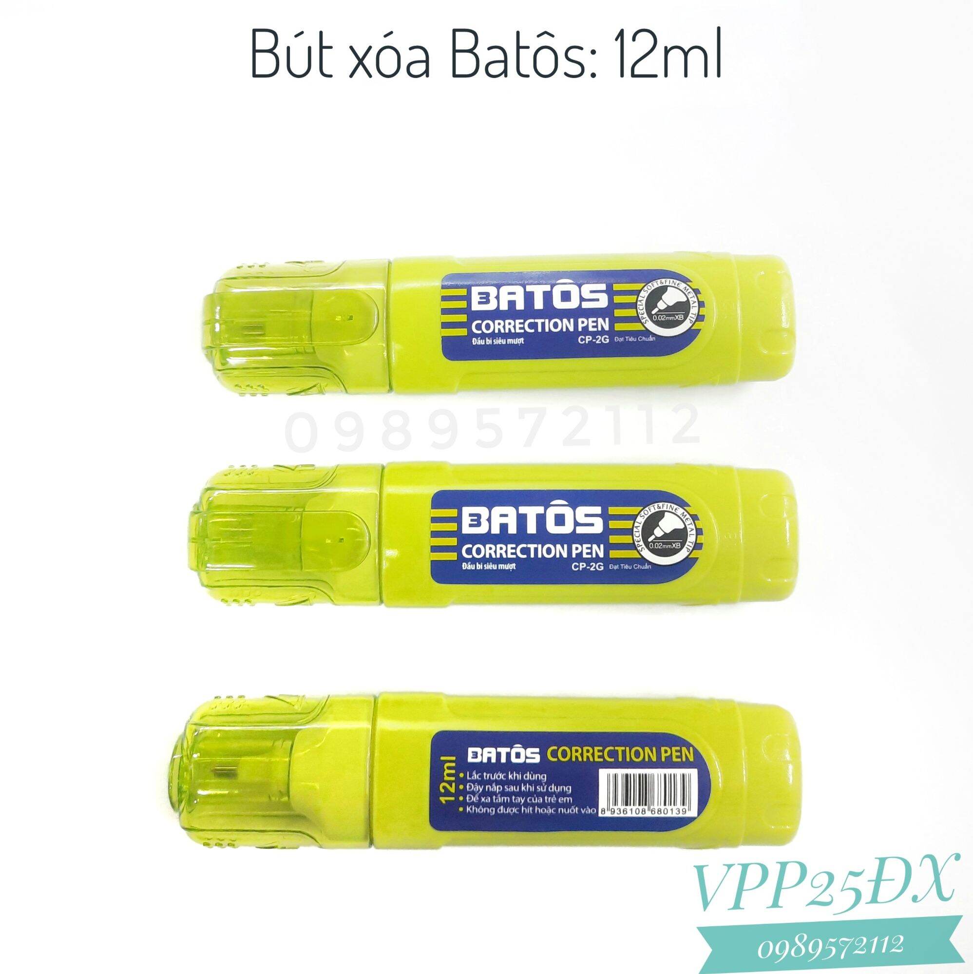 Bút xóa nước Batôs 12ml