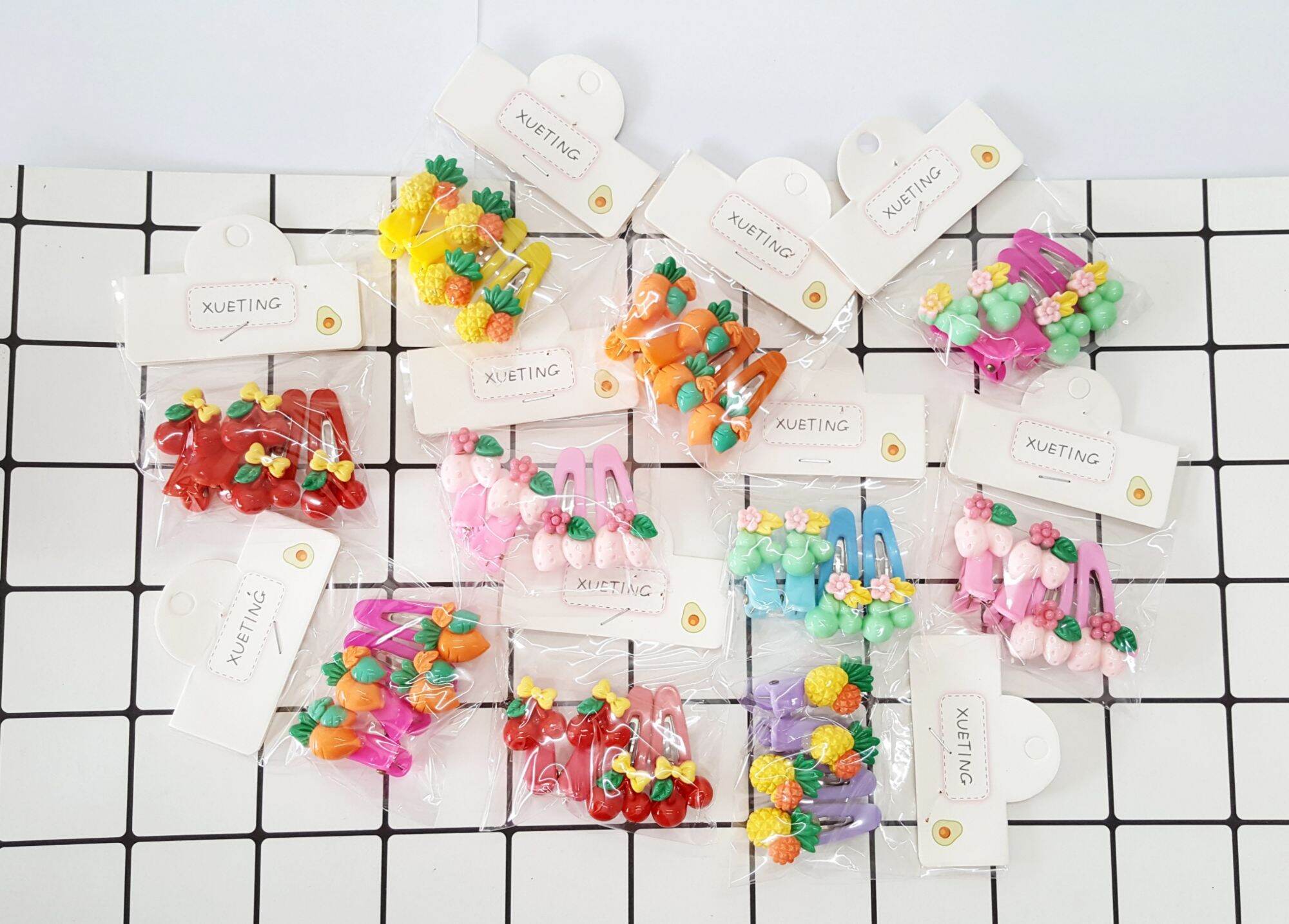(GIÁ SỈ) COMBO 10 SET KẸP TÓC CHO BÉ ĐỦ MÀU ĐỦ KIỂU
