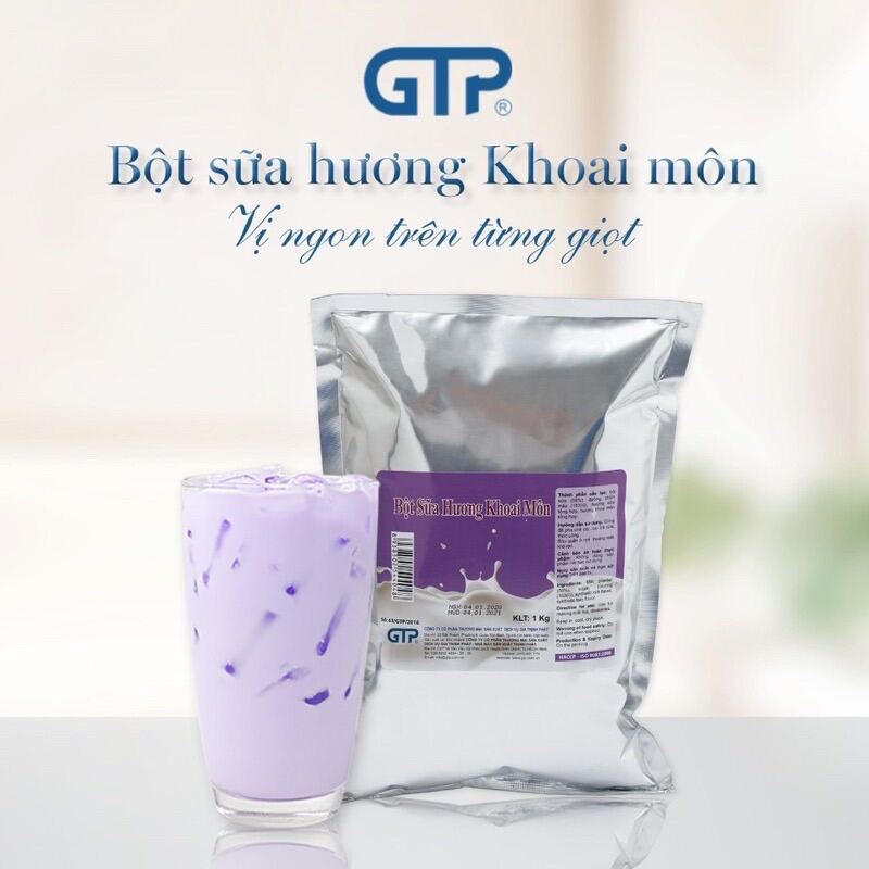 Bột sữa GTP hương Khoai môn (1kg/túi)