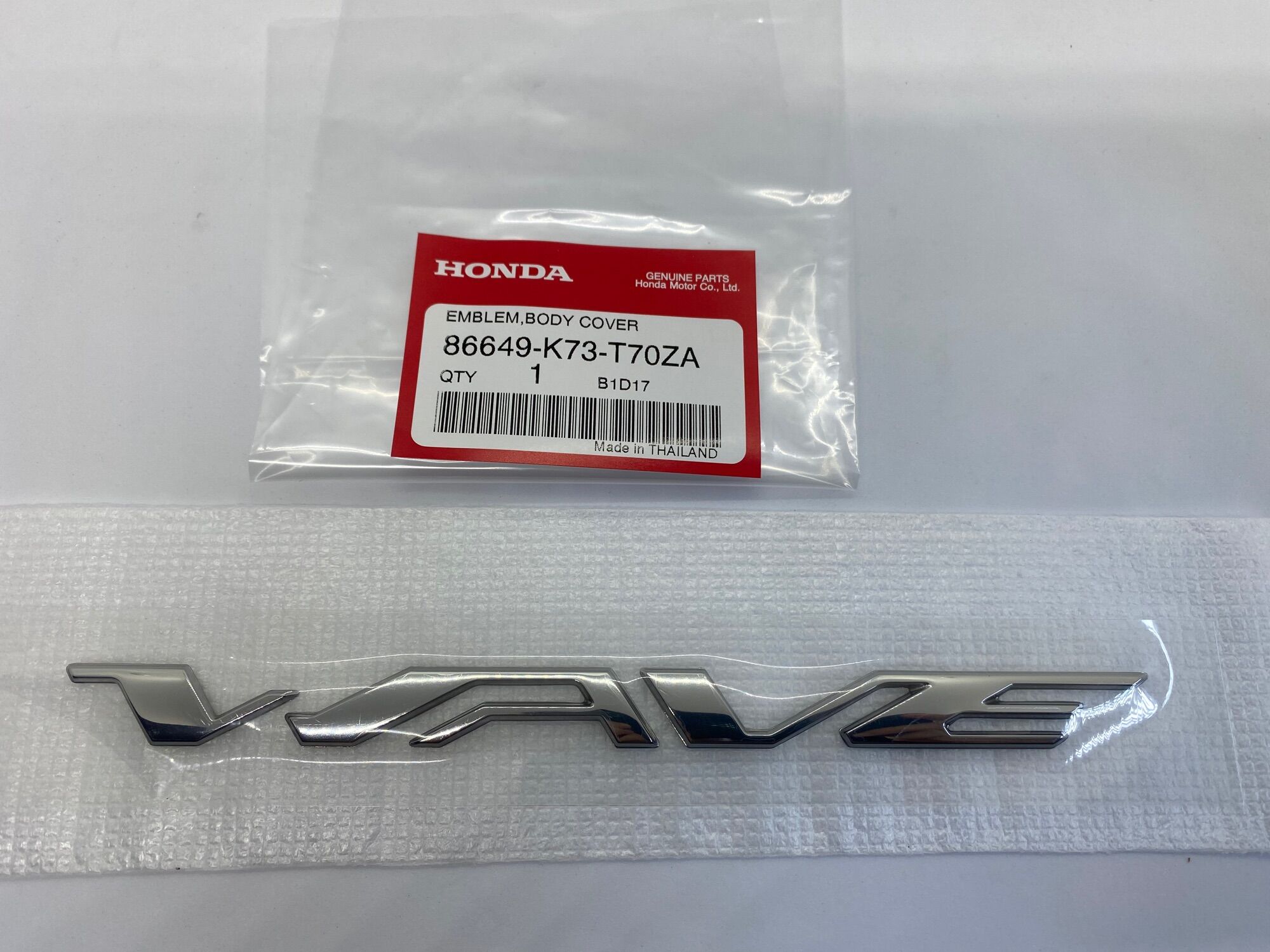 Tem chữ wave 125i honda - 1 chữ