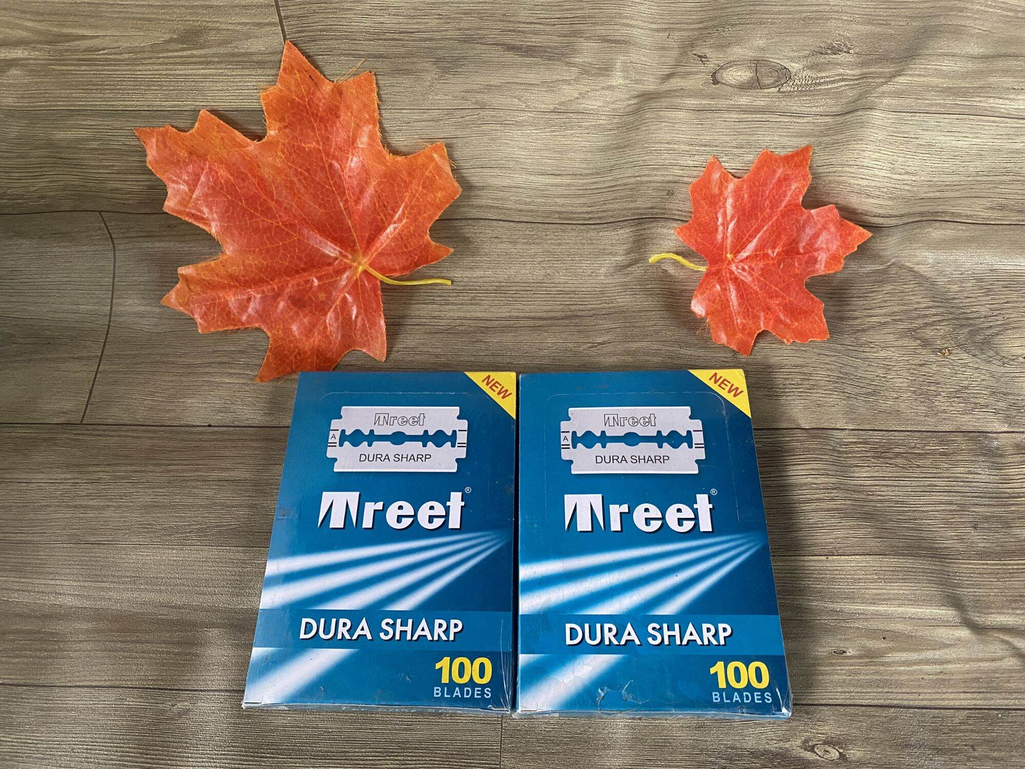 Hộp lưỡi lam Treet xanh 100 lưỡi