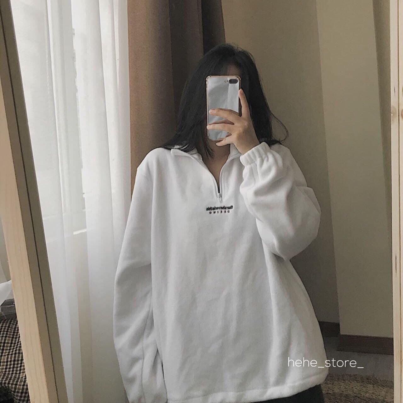 Áo khoá cổ thêu this HS MAMI