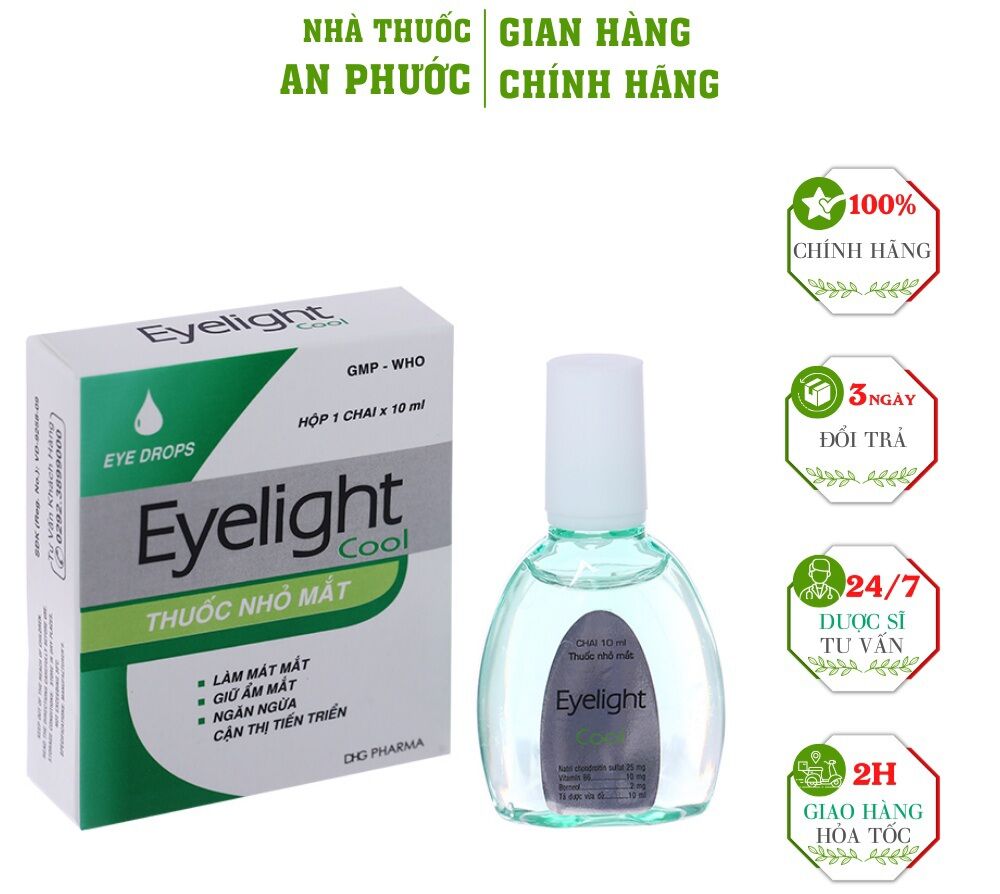 Nhỏ Mắt Eyelight Cool Chai 10ml