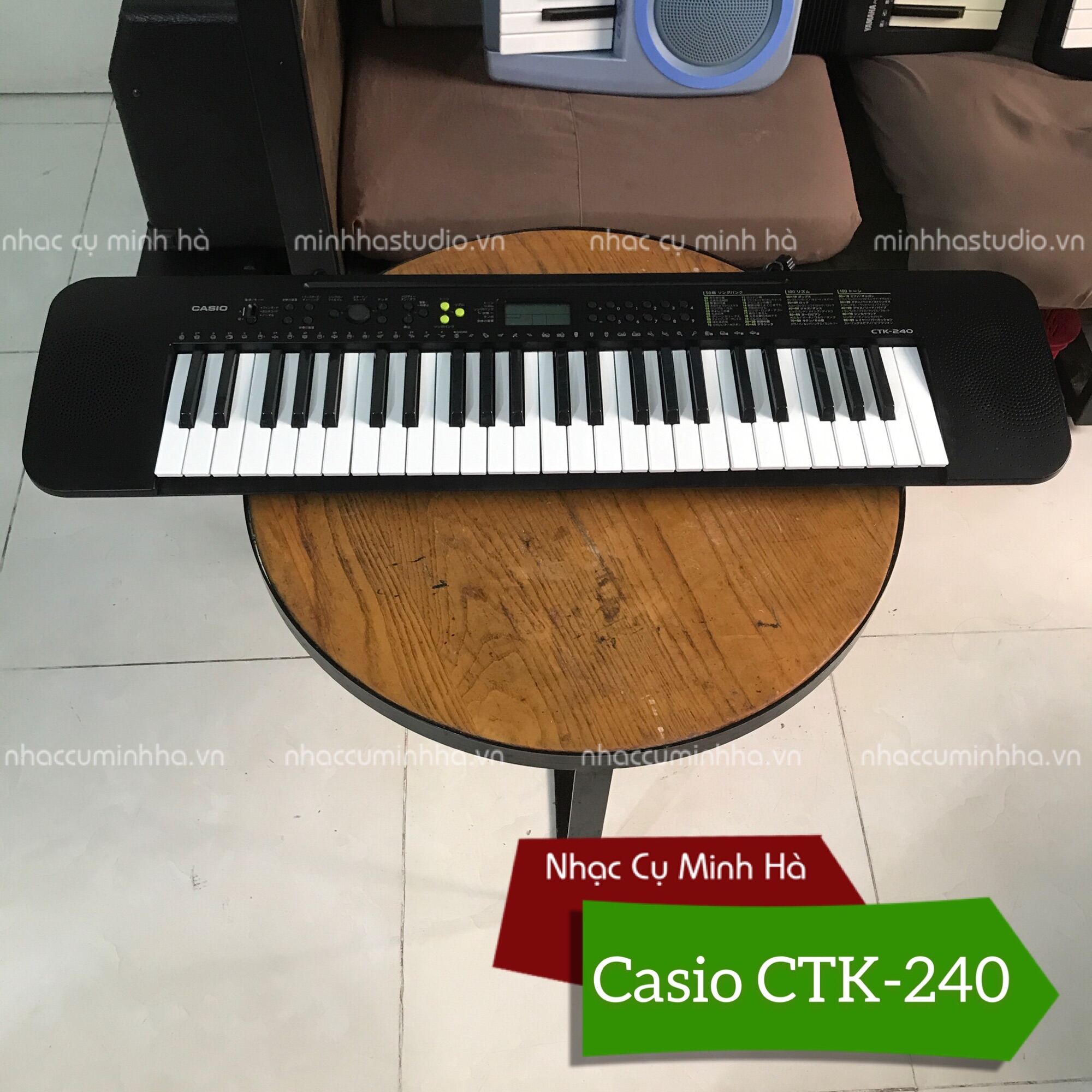 Đàn Organ Casio CTK-240 nội địa nhật cao cấp đã qua sử dụng còn rất mới