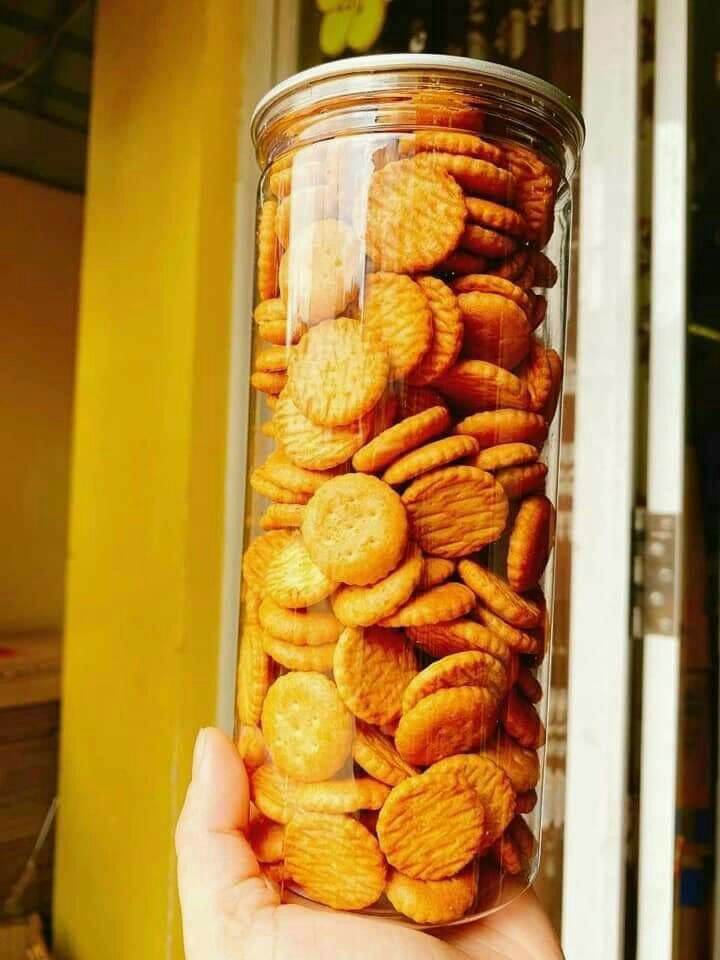 1kg Bánh Qui mặn tròn