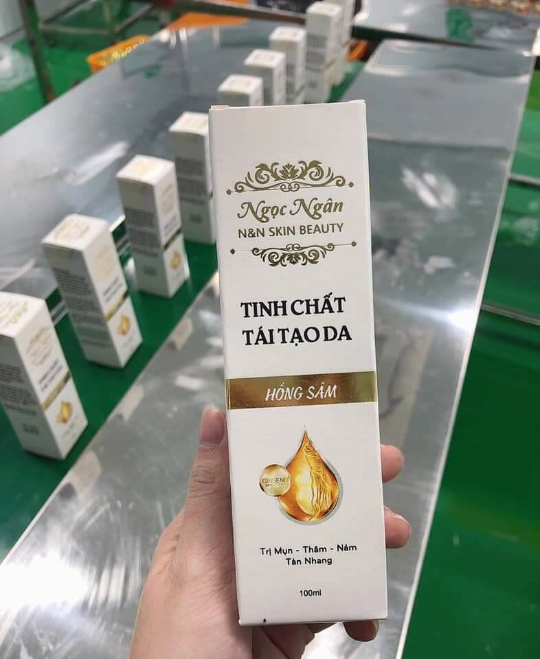 TINH CHẤT TÁI TẠO DA HỒNG SÂM