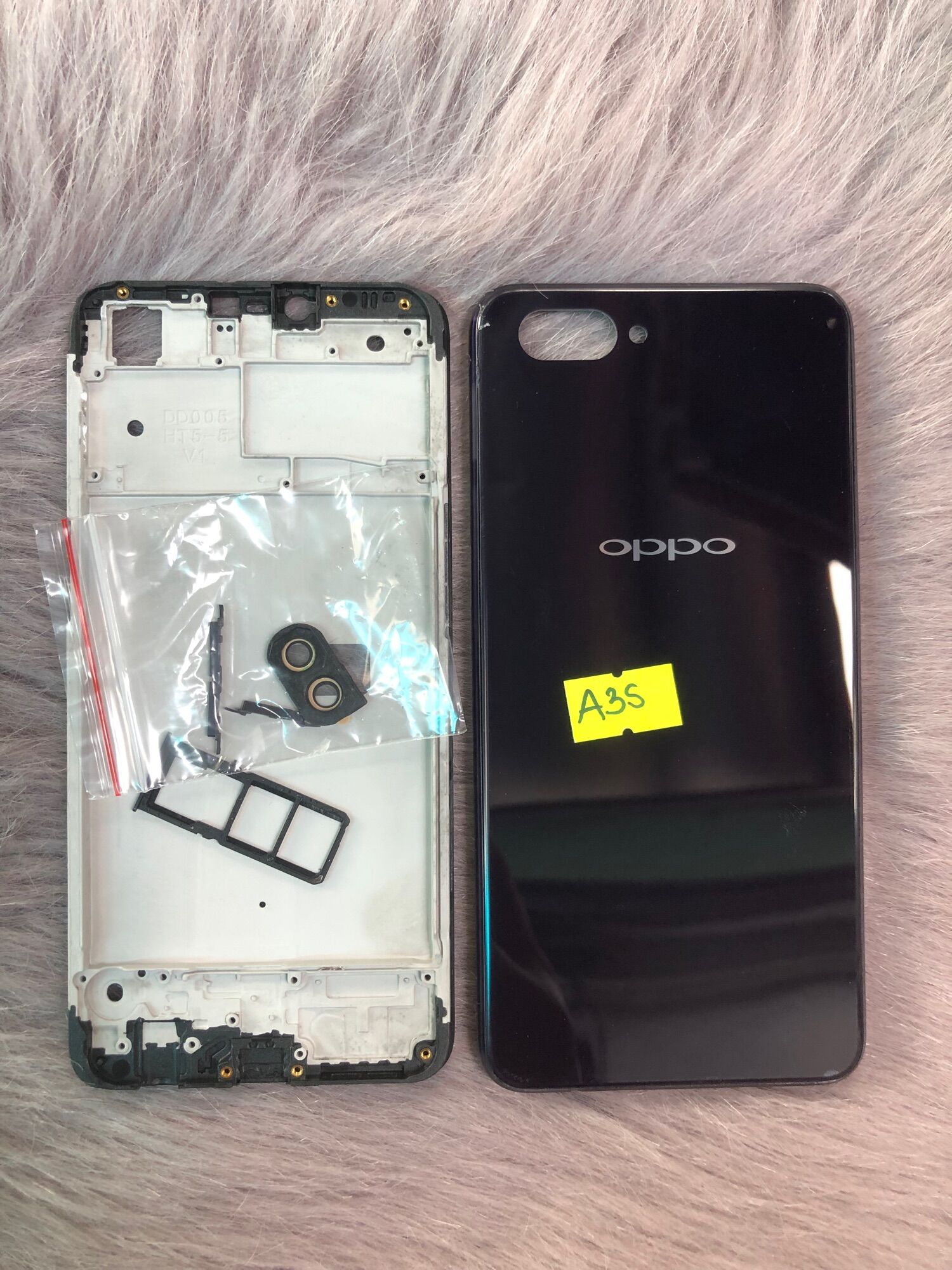 Vỏ bộ oppo a3s zin new