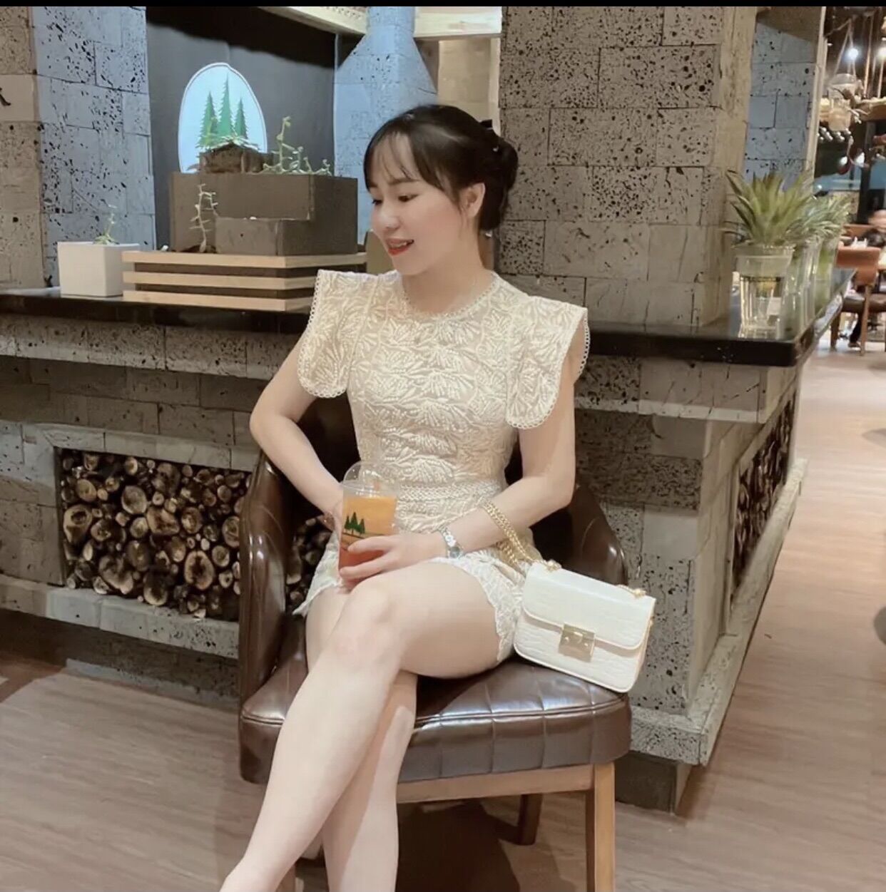 Túi xách nữ Ck size 19