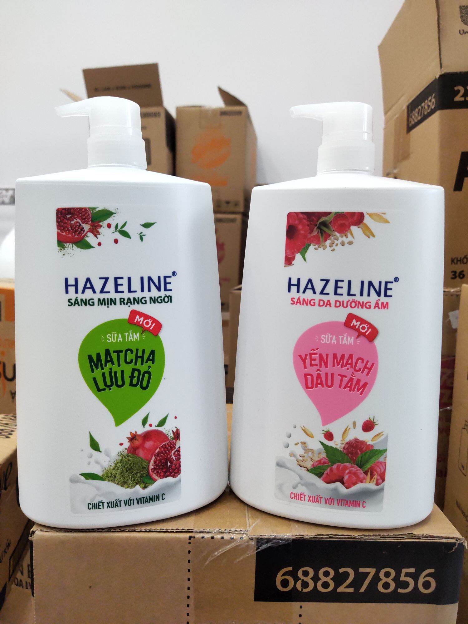 Sữa tắm hazeline 1,2kg (đủ 1,2kg không đầy chai)