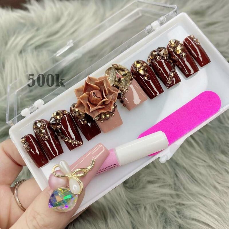 Hộp đựng nail box, hộp đựng fan mi