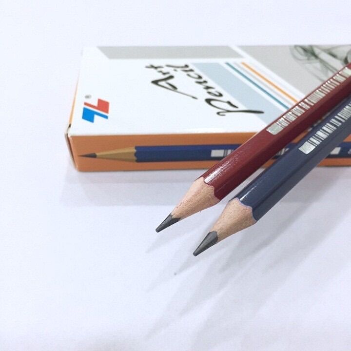 Hộp 10 Bút Chi Gỗ Thiên Long GP-01, GP-04 ( 2B,HB )