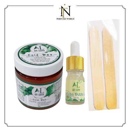Combo Triệt Lông An Lành gồm ( Wax + mỡ trăn + tinh dầu dược liệu + 50 giấy & 2 que )