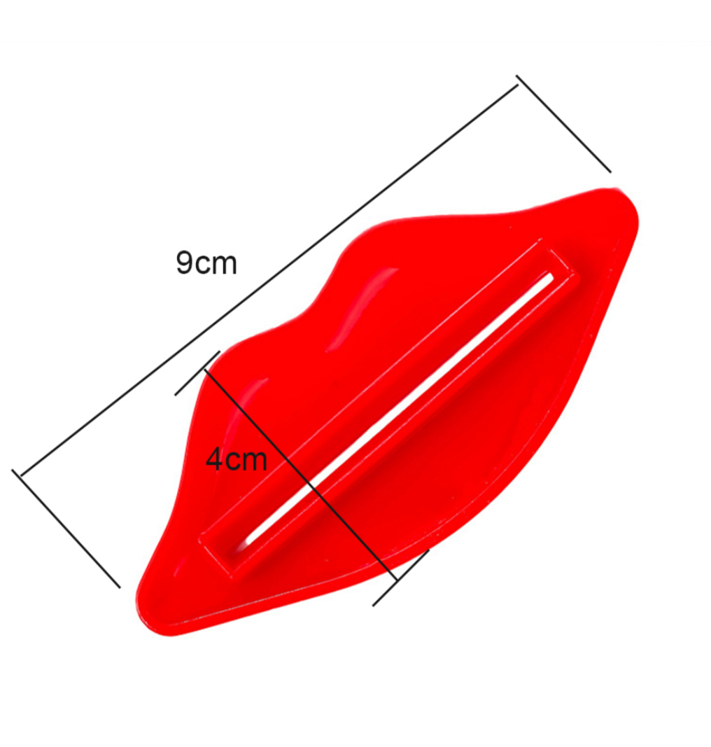 Dụng cụ lấy kem đánh răng hình đôi môi