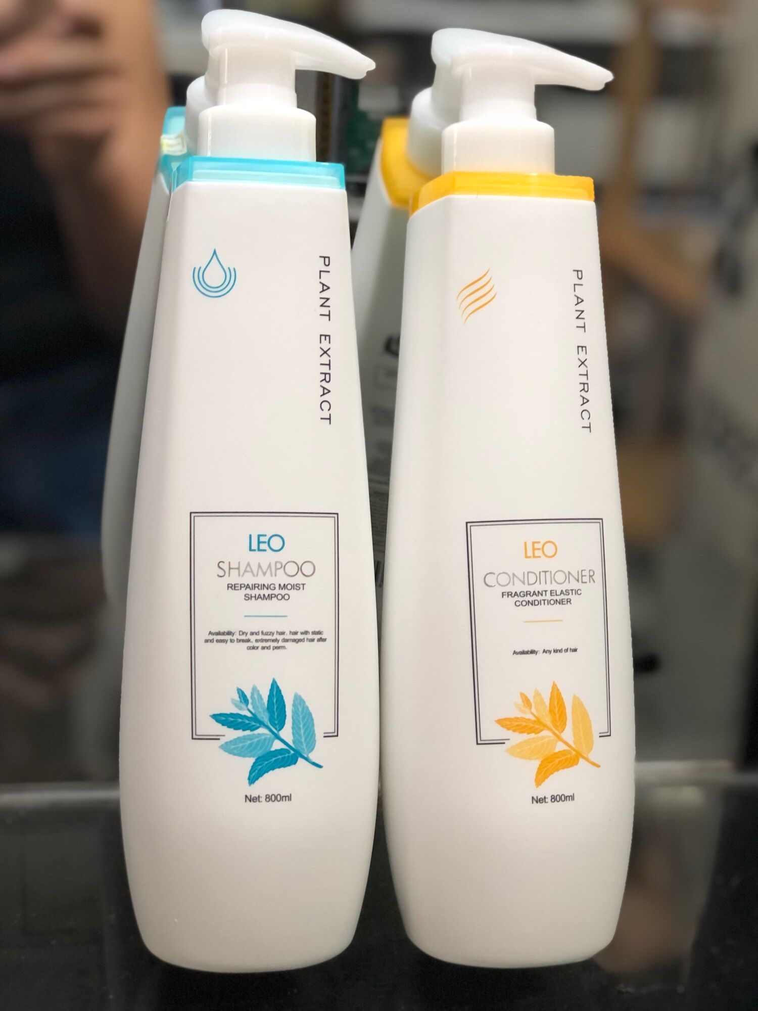 Cặp dầu gội xả phục hồi tóc LEO PROSEE 800ml