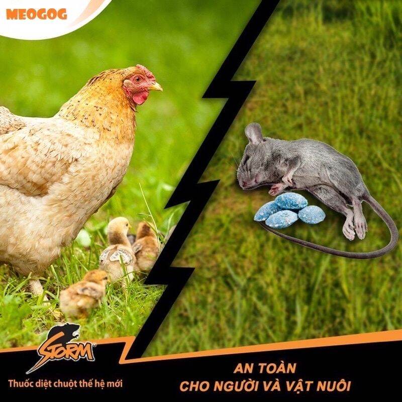 Bả Chuột Stom ( Gói chia lẻ 10 Viên )