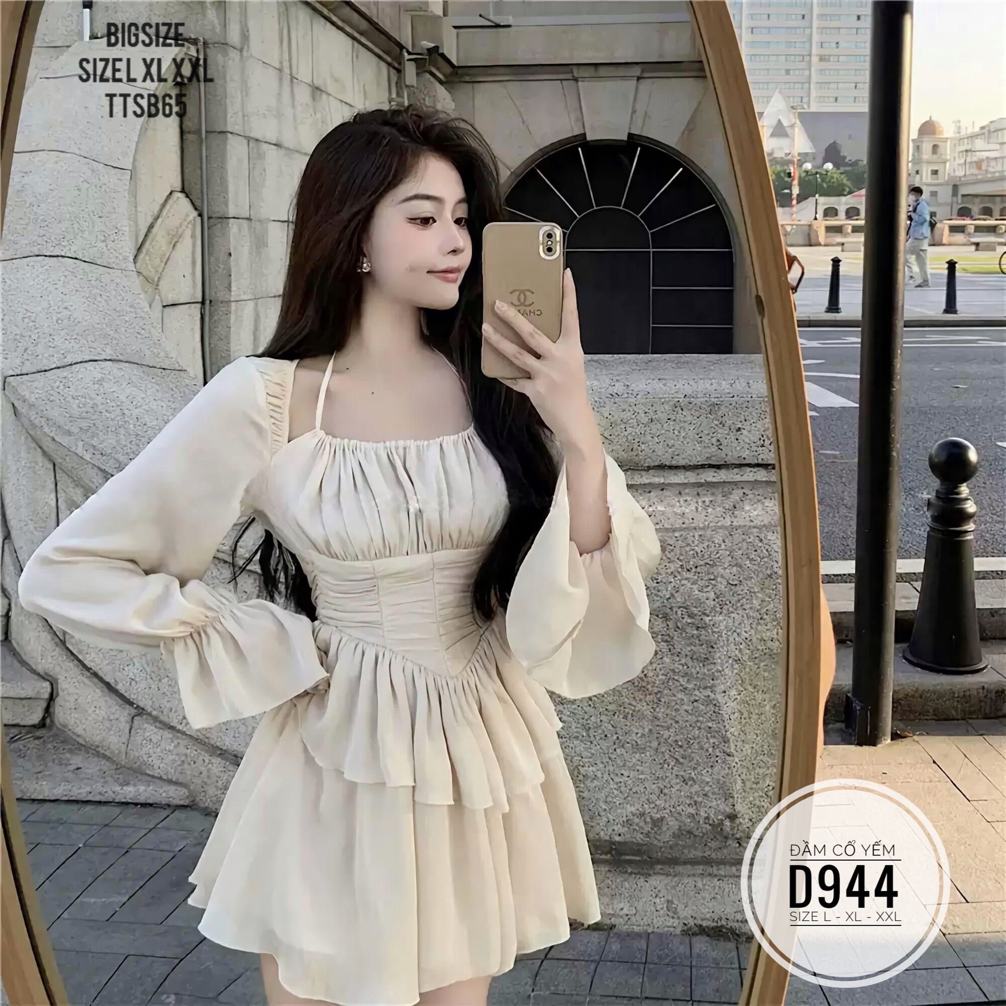 Bigsize 60- 90kg ĐẦM CỔ YẾM ( kèm ảnh thật)
