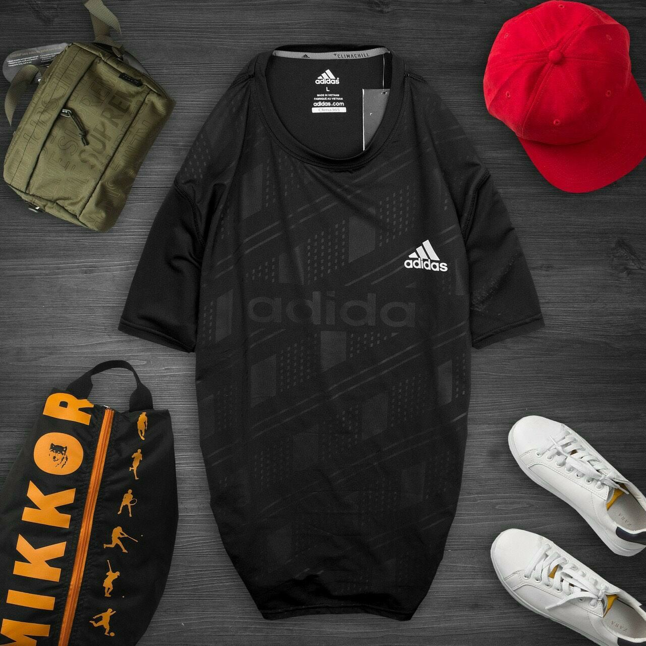 🚛[FREESHIP] áo thun Adidas thể thao siêu co dãn