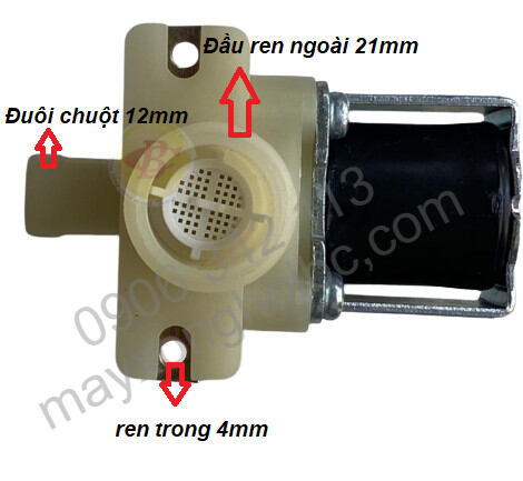 Van từ máy xông hơi ướt