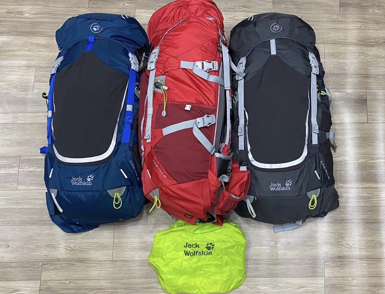 (Hình thật shop chụp) Jack Wolfskin alpine trail 40L