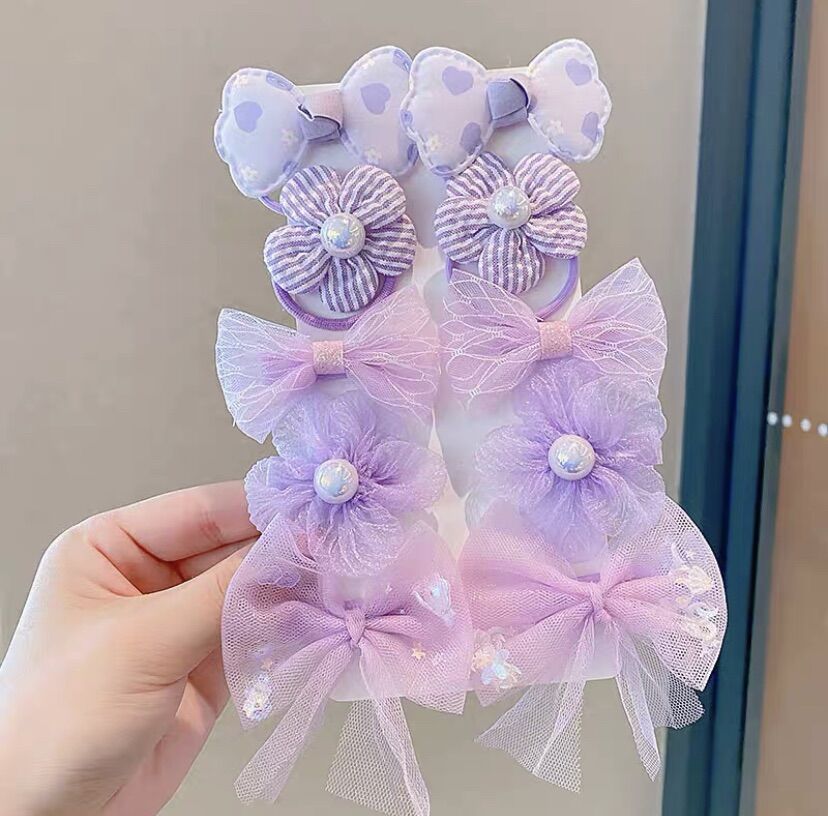 set cột tóc kẹp tóc cho bé đủ mẫu dễ thương phong cách hàn quốc
