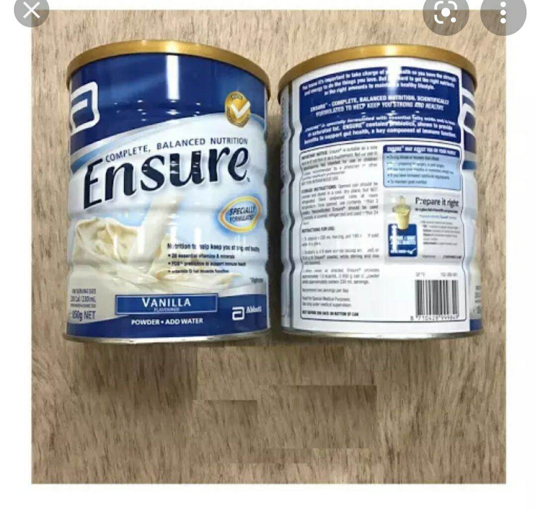 Sữa Bột Ensure Úc Vị Vani (850g)