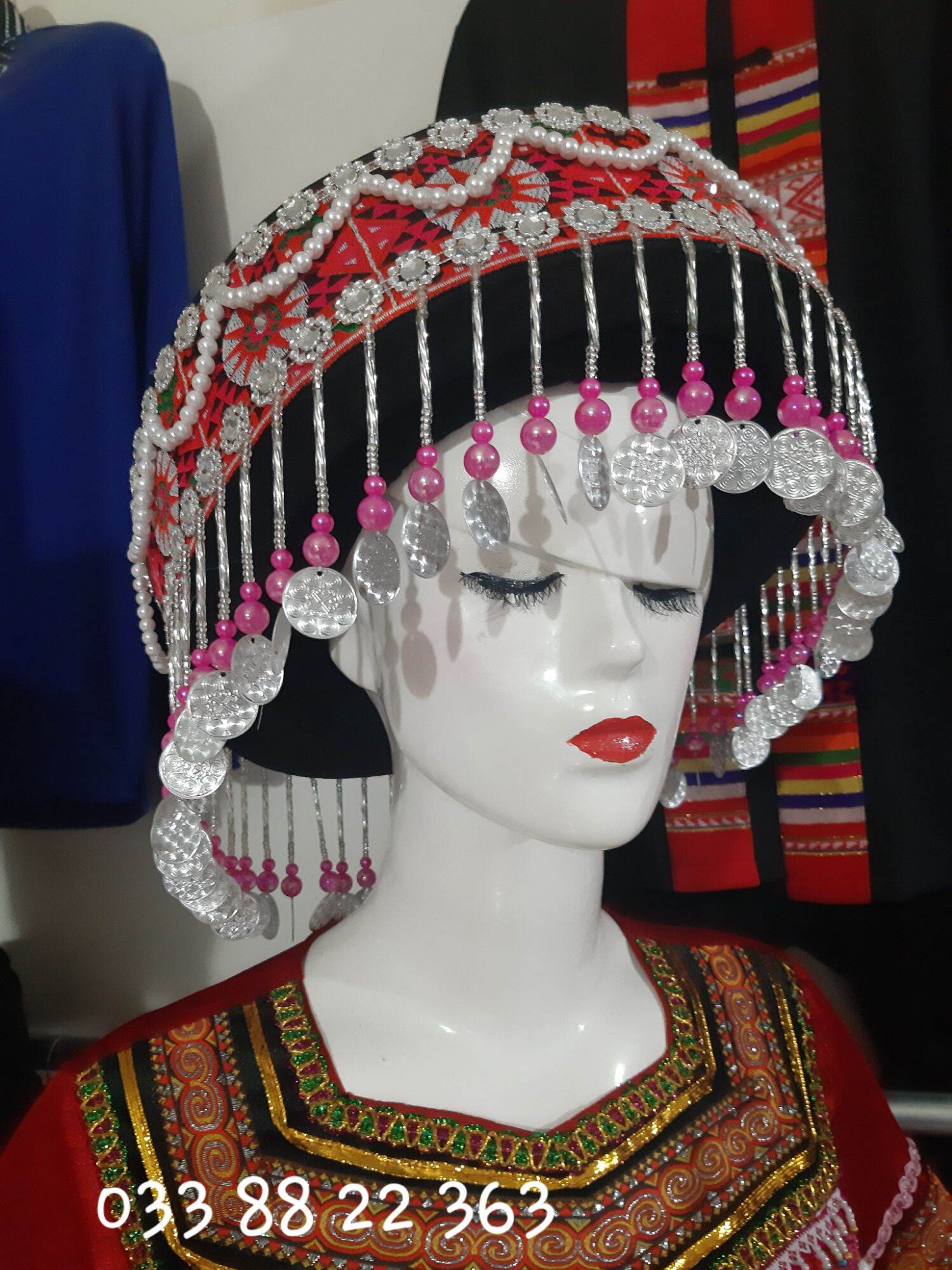Mũ Mèo, mũ MÔNG, mũ dân tộc 033 88 22 363