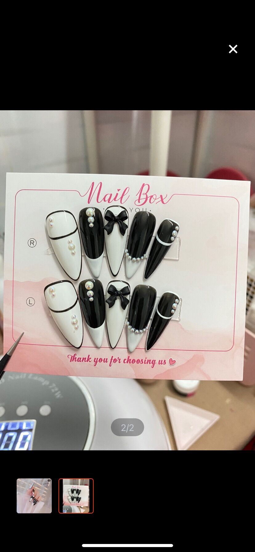 Combo nail của bé khách dễ thương