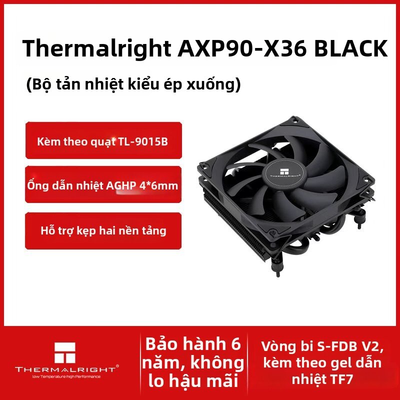 Thermalright | Black Down-Blow Air Cooler 36mm Giá 730,000 Đồng*Miễn phí vận chuyển
