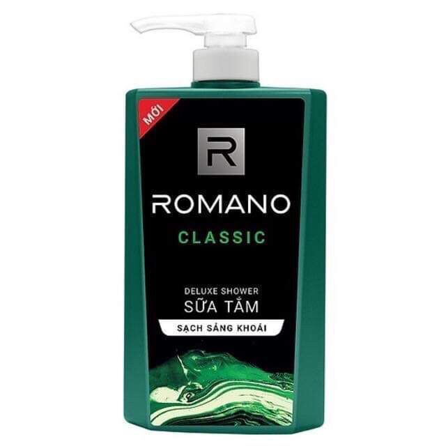 Sữa tắm Romano classic 650g