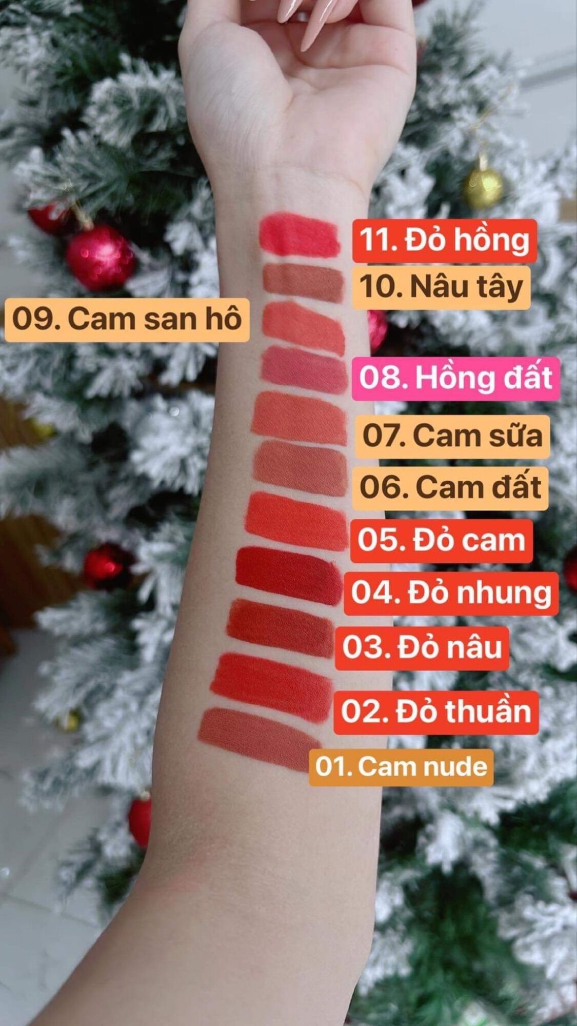 Son Pink Queen Đỏ Cam