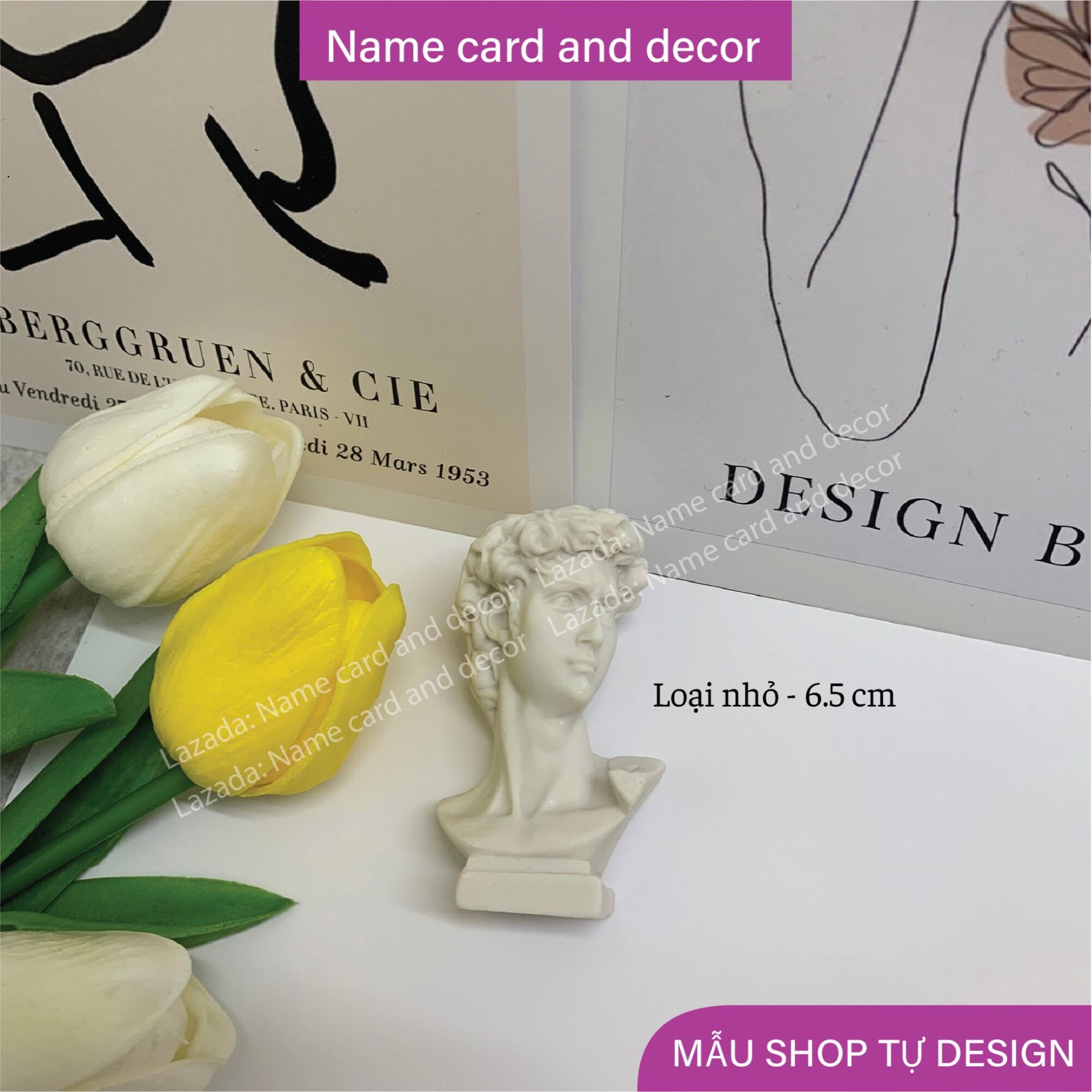 Tượng david decor, đạo cụ chụp ảnh, phong cách bắc âu