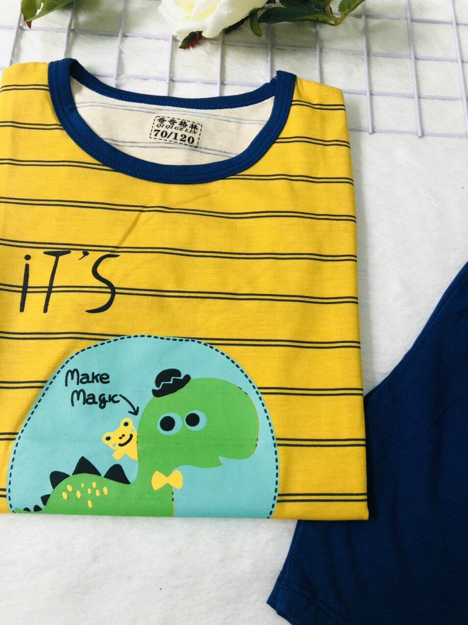 [HCM]BỘ ĐỒ THUN COTTON HÀNG NHẬP QC CHO BÉ TRAI