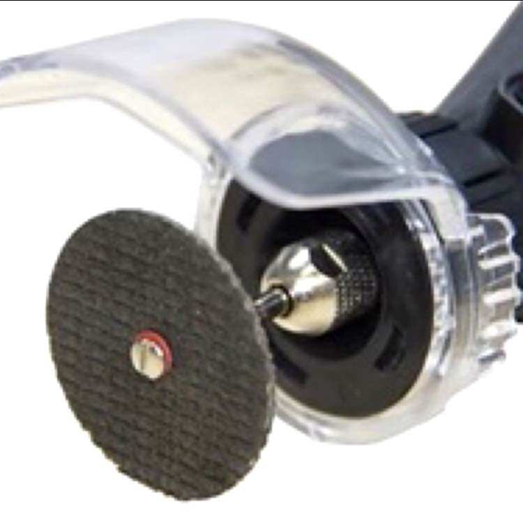 Trục kẹp đĩa lỗ vít 2mm cán 2.35mm đa năng