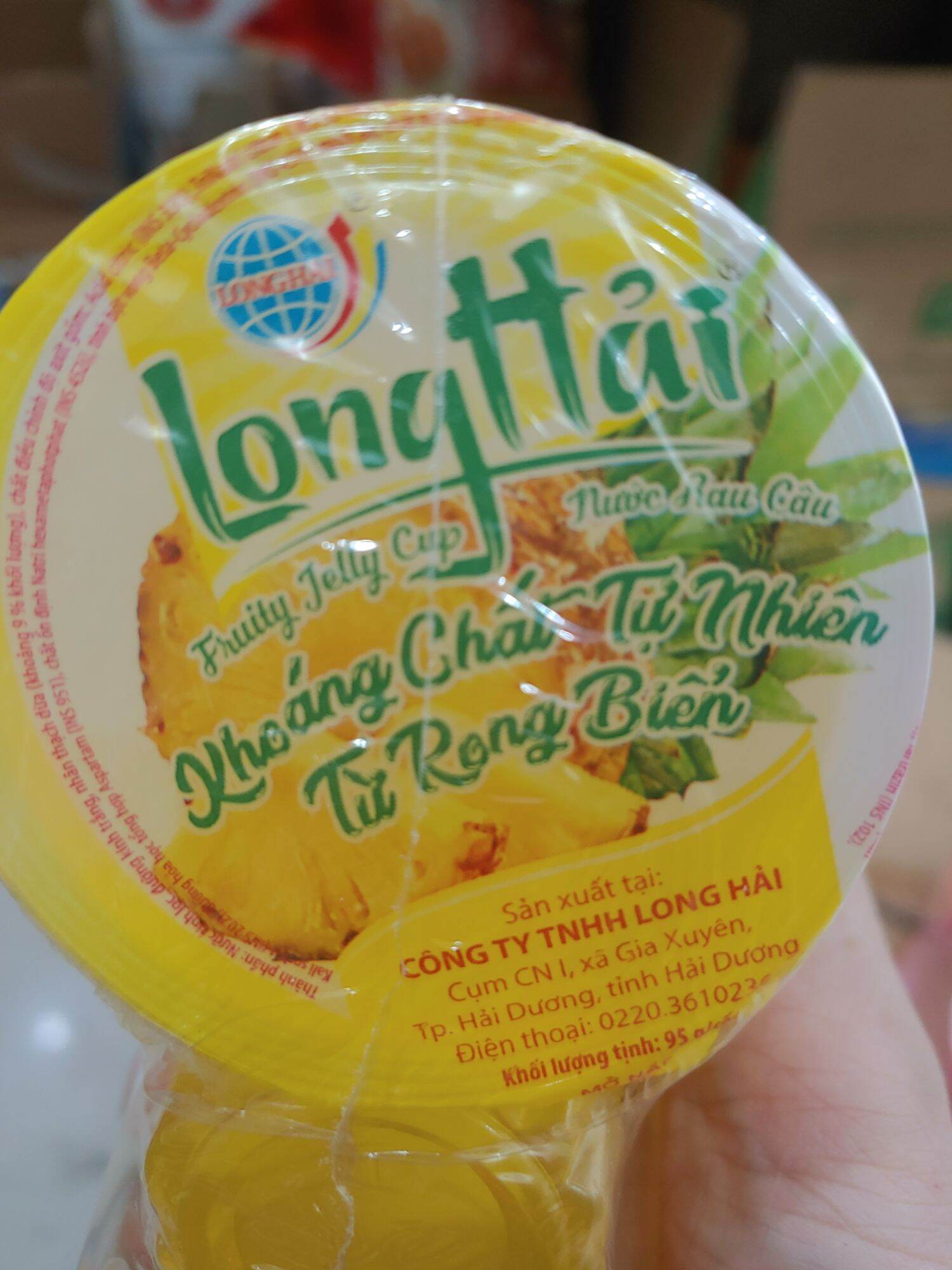 Thạch dừa cốc Long Hải lốc 5 cốc