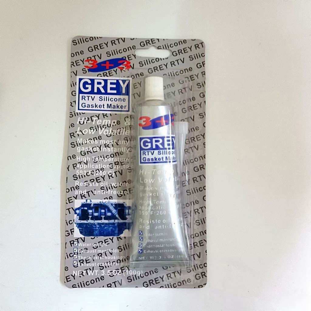 Keo dán gioăng mặt máy chịu nhiệt 3+3 grey rtv silicone gasket maker