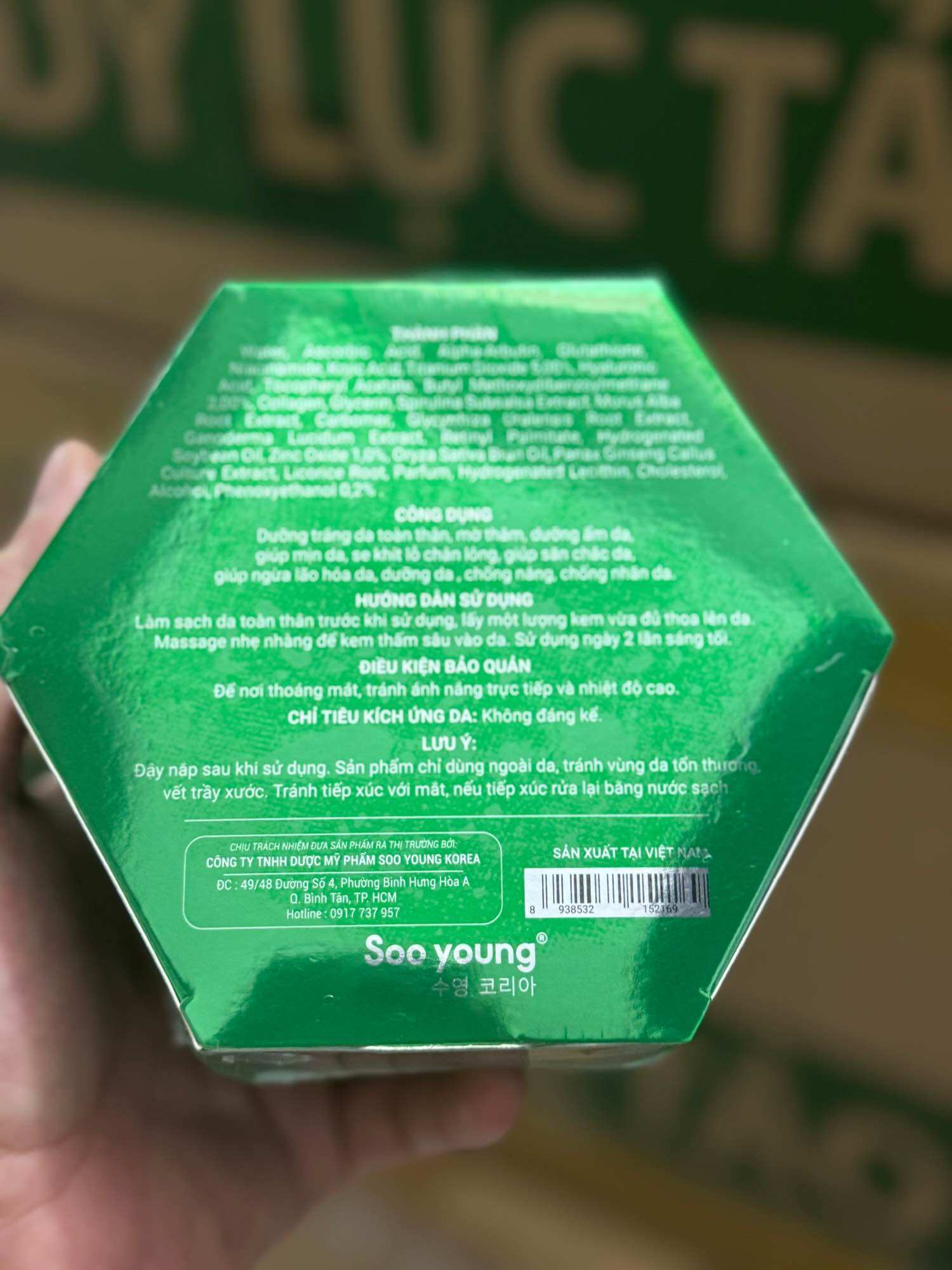 Body Lục Tảo Soo Young 250g( Chính hãng)