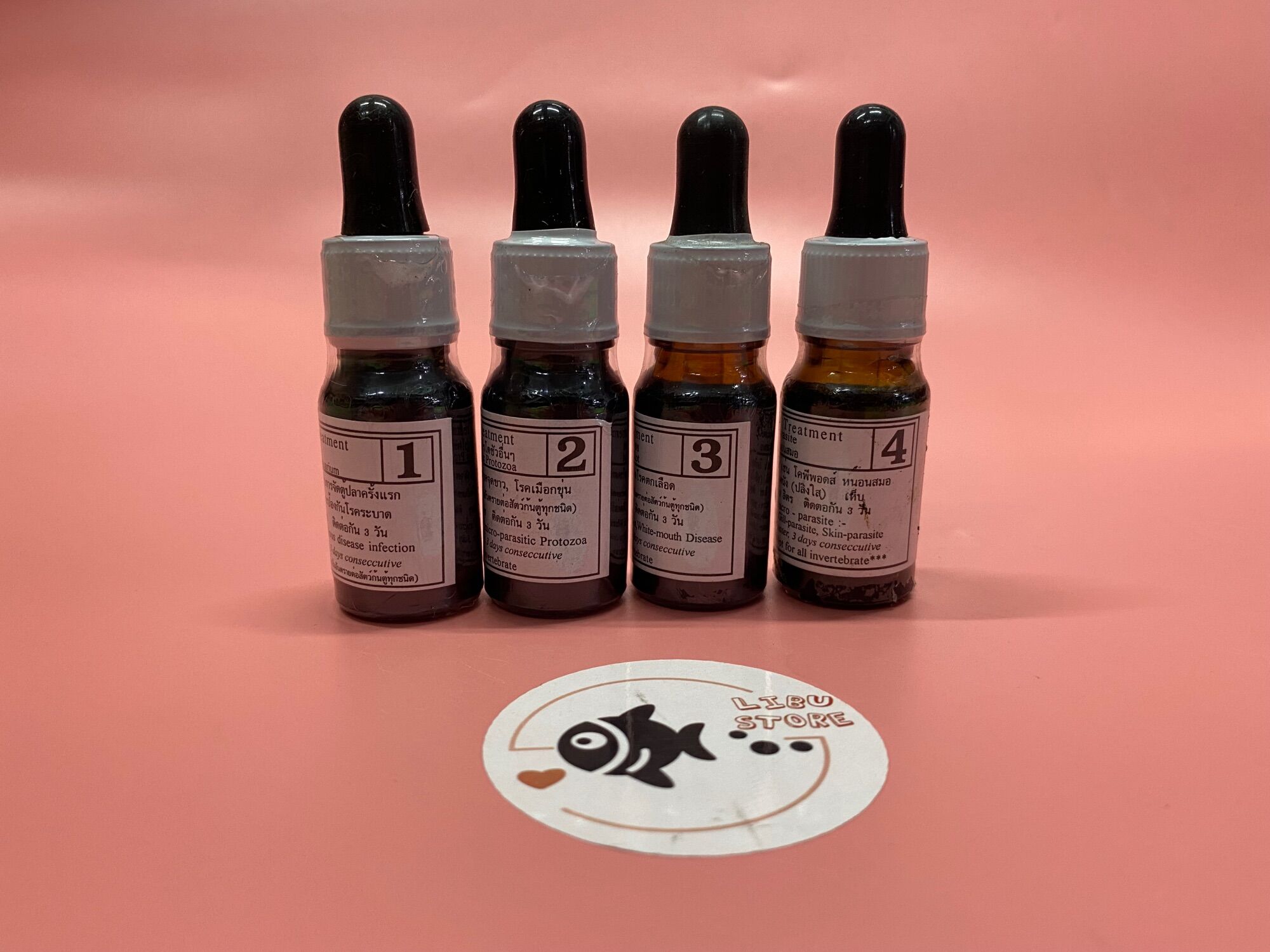 Bio knock 1 2 3 4 - phòng và diệt các loại nấm cho cá cảnh