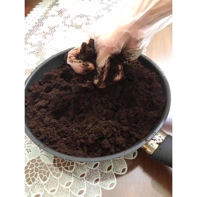 1kg Bã cà phê khô sạch thơm