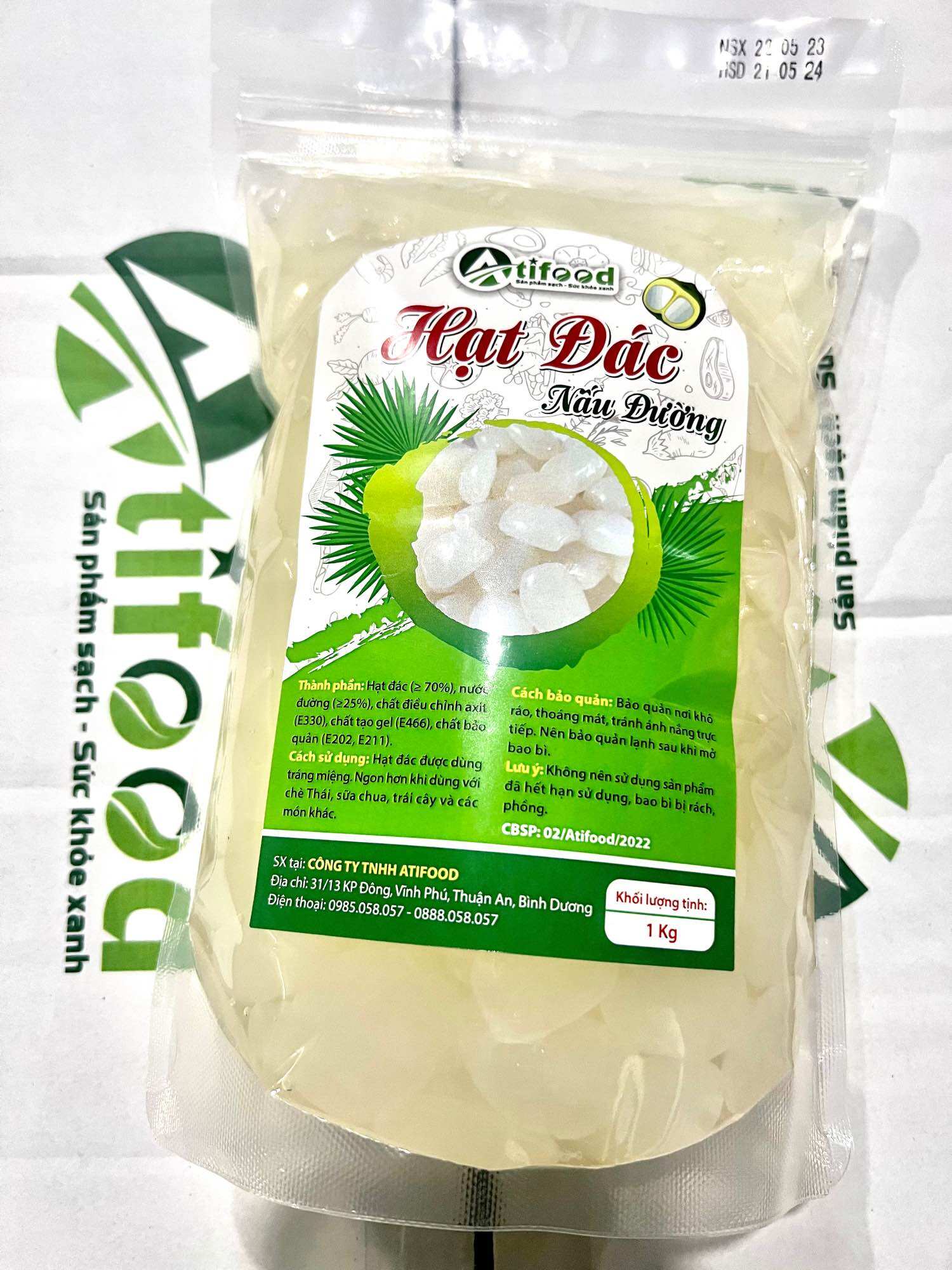 1kg hạt đác nấu đường