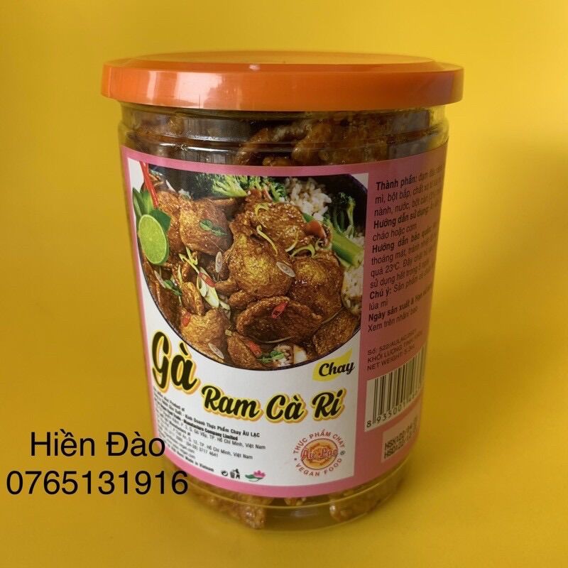 Gà ram cari chay âu lạc 150 gr