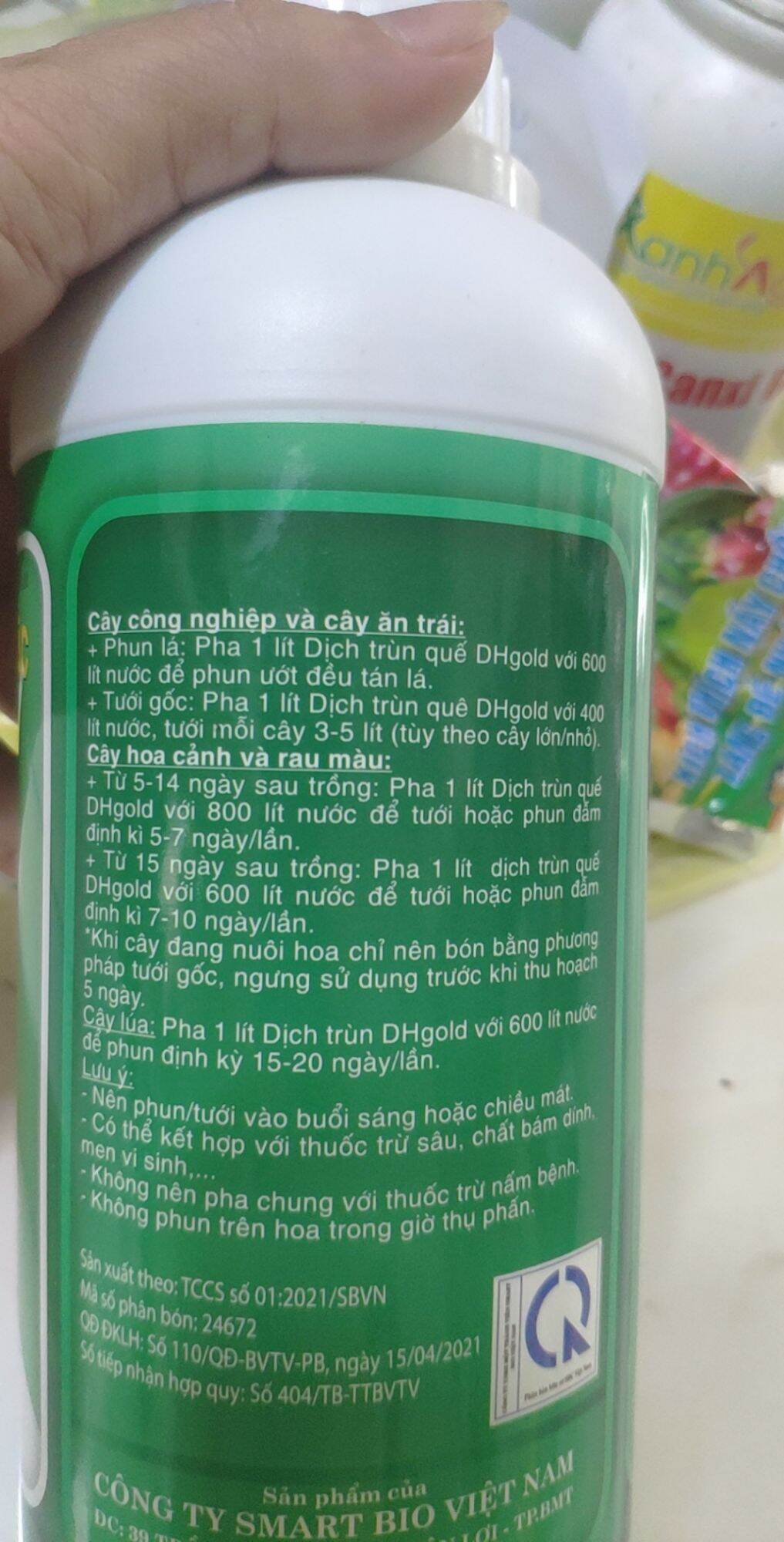 Đạm cá amino can 5 lít/ dịch trùn quế cô đặc chai 1 lít