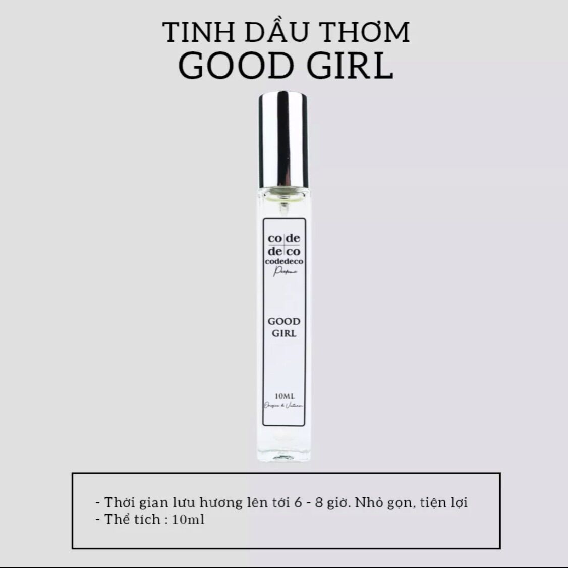 Tinh dầu thơm Code Deco Gool Gril 10ml