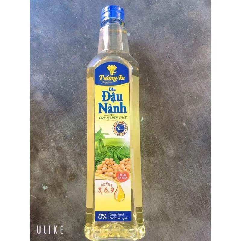 Chai 1L dầu đậu nành Tường An