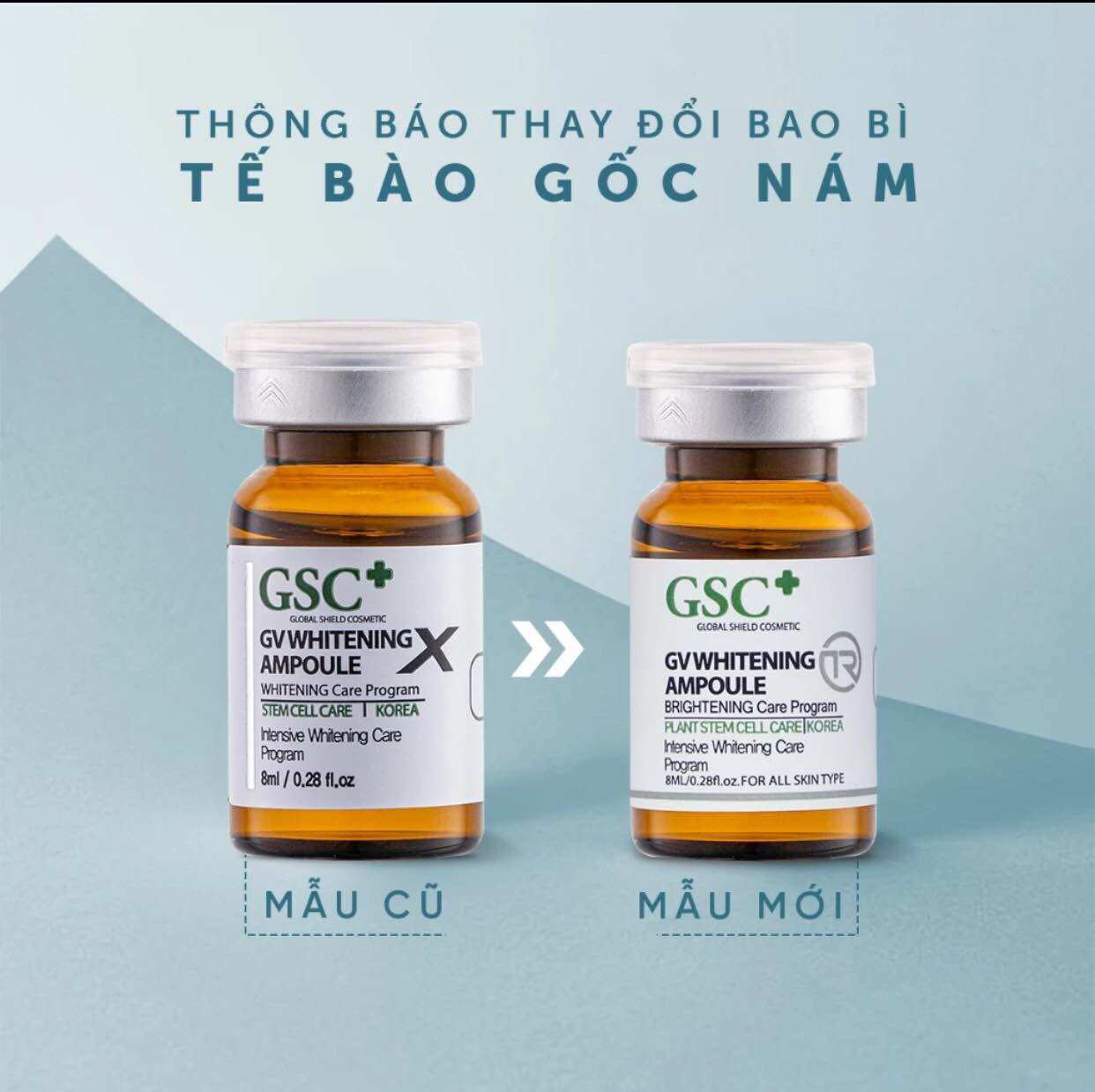 Tế Bào Gốc Trắng Da, Giảm Thâm Nám Gsc